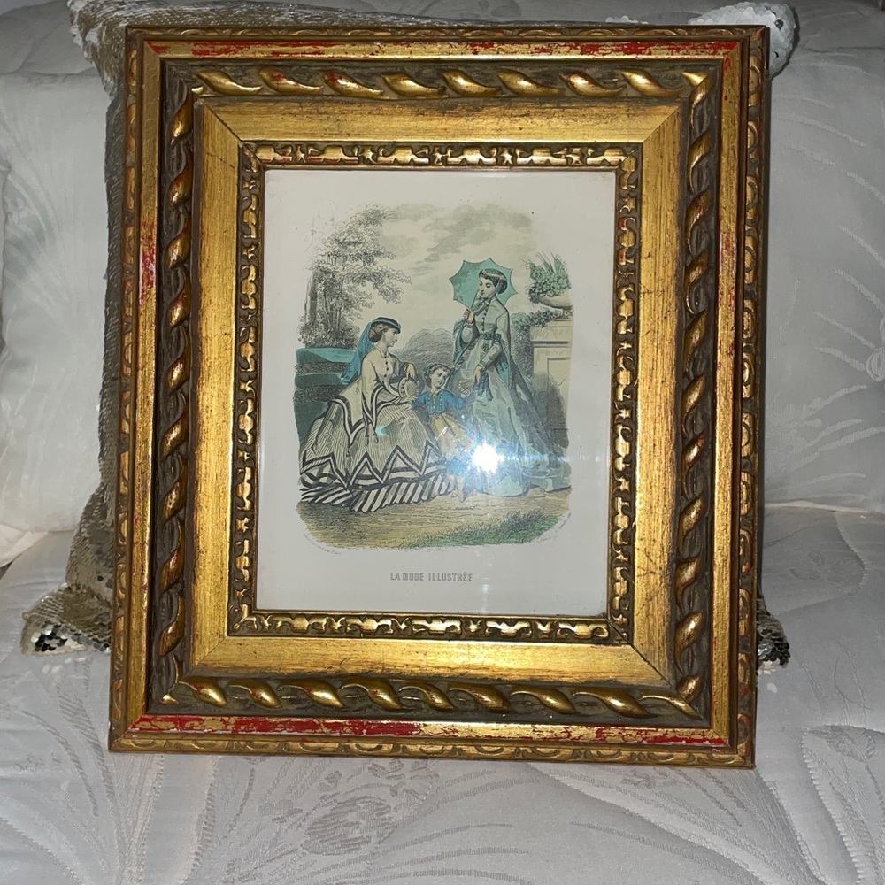 Gold Framed Art Print
